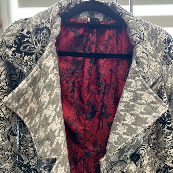 Desigual double breasted trench coat - Picture 3 of 7